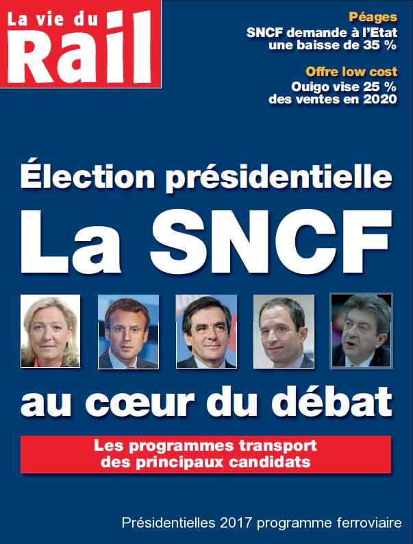 Présidentielles 2017 programme ferroviaire