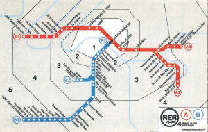 Il y a 40 ans, Châtelet-Les Halles donne naissance au Réseau express régional 4 (c) DR/Coll. Ph.-E. Attal