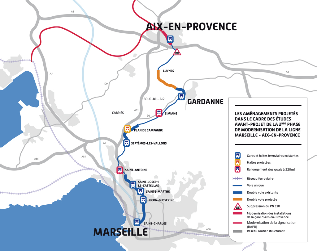 Modernisation d’Aix – Marseille