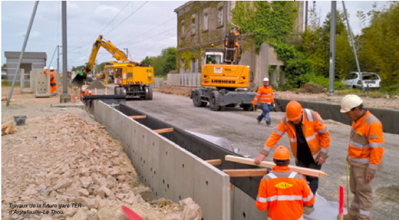 Grands travaux sur la ligne Niort – La Rochelle