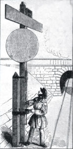 Il était une fois dans La Vie du Rail – 75) 1900-1970. La signalisation (1/2) 3 signal-ferroviaire-disque