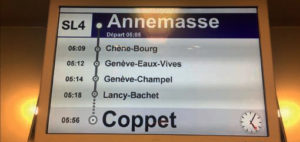 Réseaux. En pleine grève, une pluie d’inaugurations… 2 Le Léman Express relie Genève et Annemasse