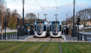 Réseaux. En pleine grève, une pluie d’inaugurations… 6 Le tram-train T4 francilien atteint Montfermeil en mode tram