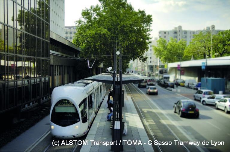 (c) ALSTOM Transport / TOMA - C.Sasso Tramway de Lyon