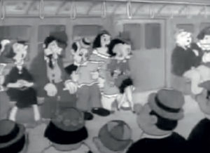 Animation. 20 cartoons ferroviaires de l’âge d’or de l’animation américaine 6 Betty Boop, Riding the Rails de Dave Fleischer. Fleischer Studios (1938).