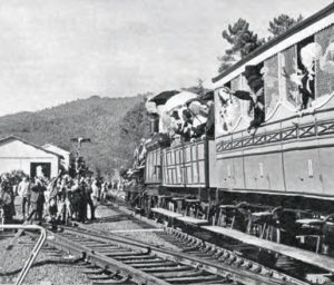 Il était une fois dans La Vie du Rail 110) Son et lumière pour un centenaire. Le viaduc de Chamborigaud 3 Crampton