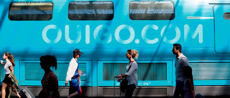 Le TGV à bas coûts Ouigo. © SNCF - Ouigo - Emeric Fohlen