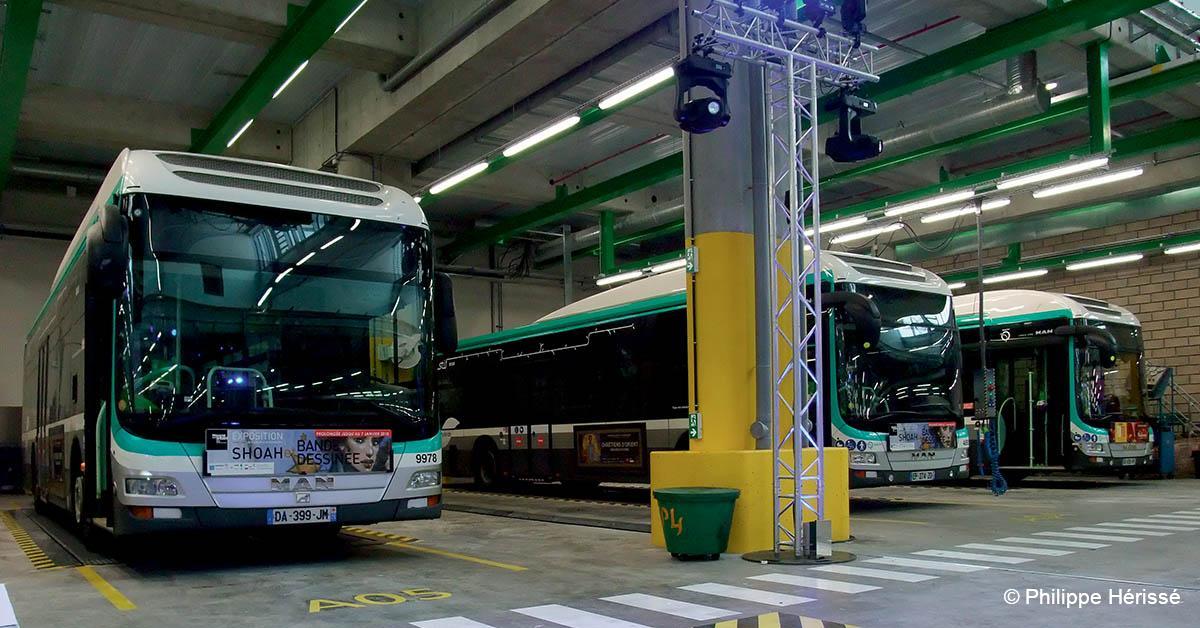 La RATP prépare l'arrivée des bus électriques dans ses dépôts - Avere-France