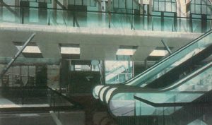 Il était une fois dans La Vie du Rail 134) Les gares découvrent le sens du commerce 7 Des escalators modernisés permettront de fluidifier les liaisons. © DR