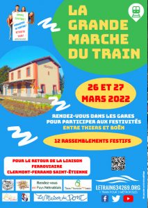 Pour le retour du train entre Clermont-Ferrand et Saint-Etienne 1 Pour le retour du train entre Clermont-Ferrand et Saint-Etienne