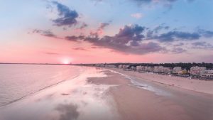 Au bout des voies ferrées, la plage 4 © Ville de Pornichet