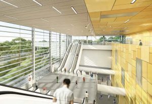 Il était une fois dans La Vie du Rail - Grand Paris. La lumière naturelle inondera les gares souterraines 4 © SGP - Richez Associés