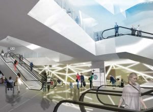 Il était une fois dans La Vie du Rail - Grand Paris. La lumière naturelle inondera les gares souterraines 7 © SGP- Périphériques Architectes