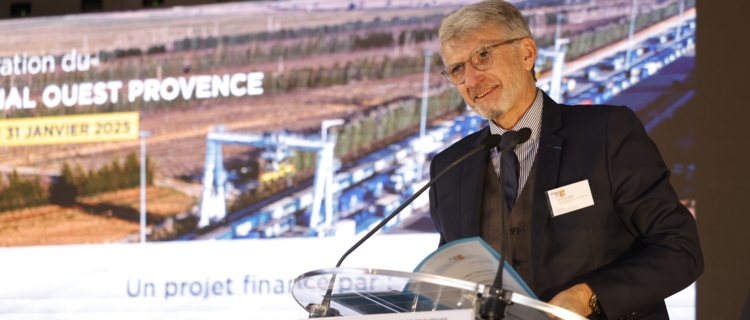 Jean-Pierre Serrus lors de l'inauguration le 31 mars