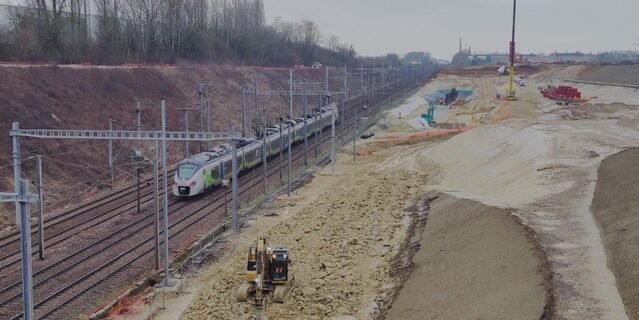 Chantier du projet Roissy-Picardie
