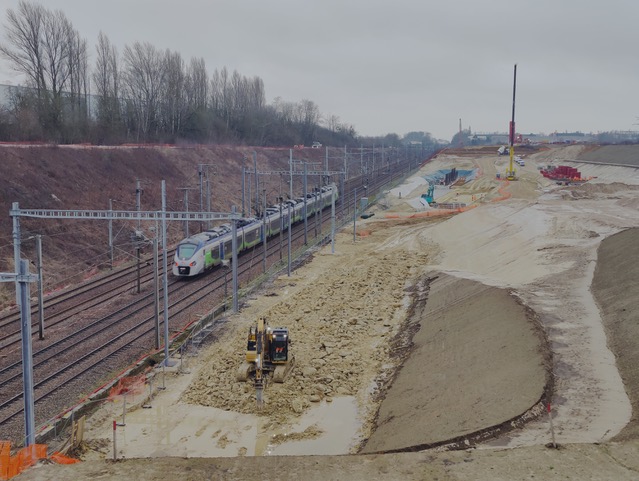 Chantier du projet Roissy-Picardie