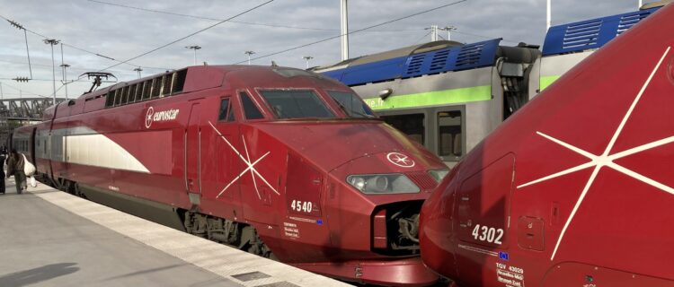 Rames PBA et PBKA Eurostar (ex-Thalys)