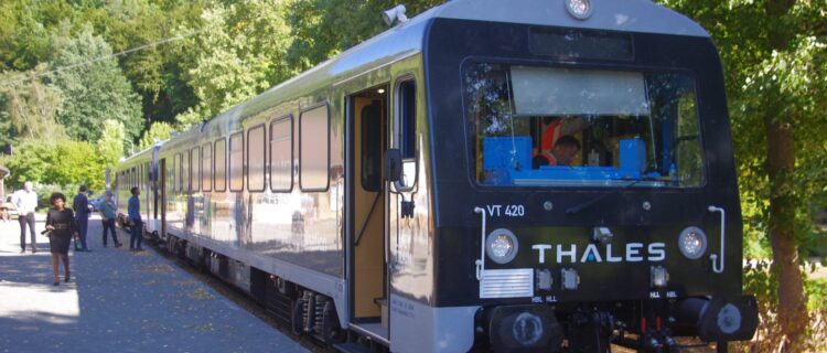 Train expérimental Lucy de Thales en Allemagne.