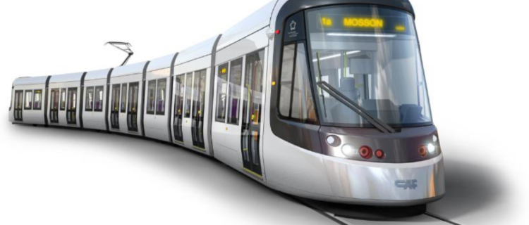 Tram CAF Urbos tramway de Tours