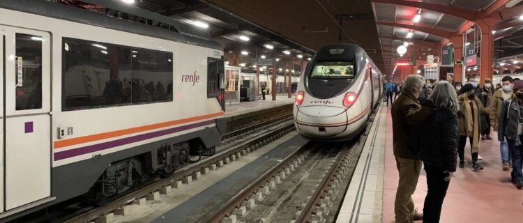 Trains de la Renfe gare de Madrid