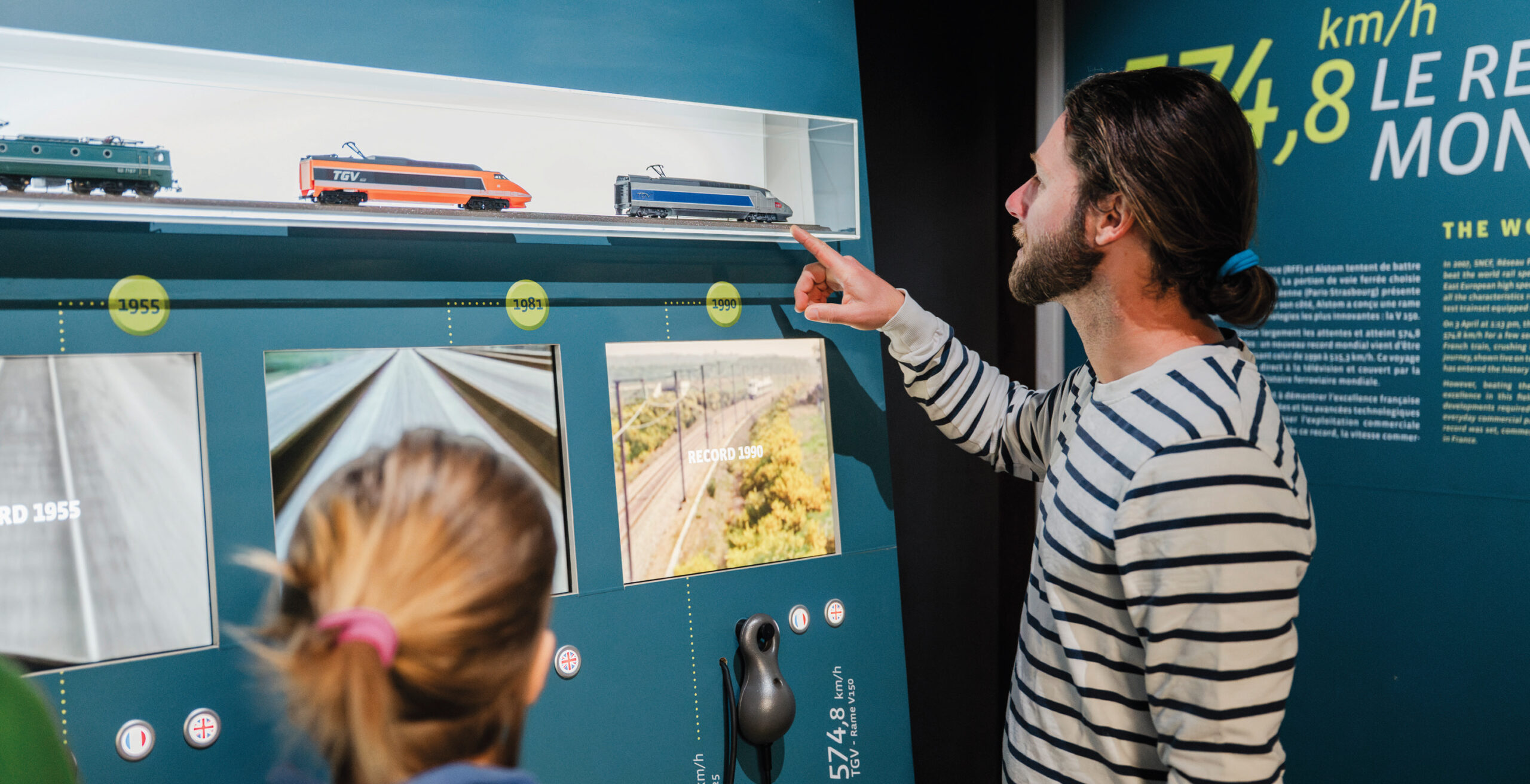 l’Espace des sciences de Morlaix est consacrée à la grande vitesse ferroviaire