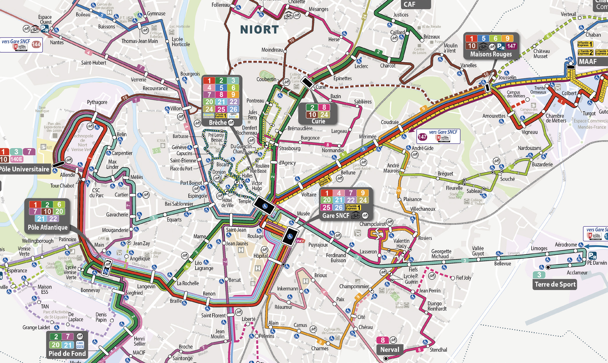 Niort Bus réseau