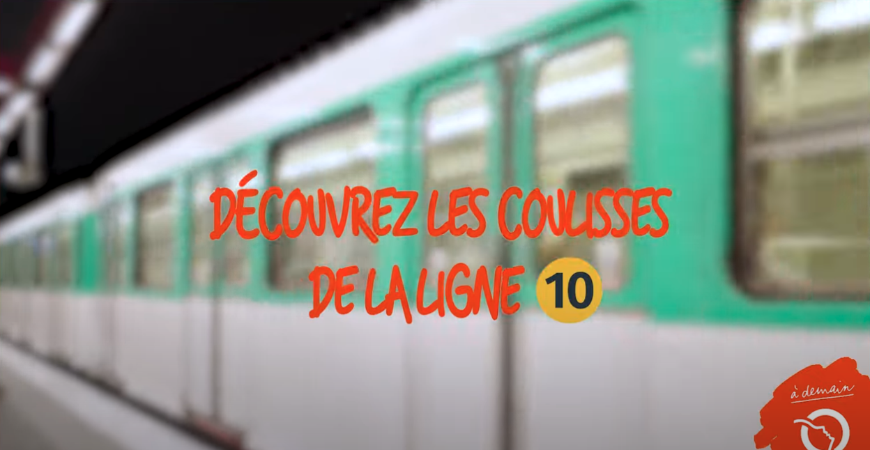 RATP Ligne 10 youtube vidéo