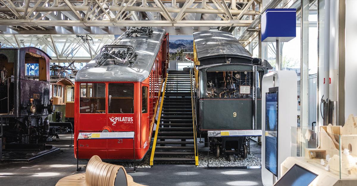 Trains à crémaillère Musée suisse des Transports
