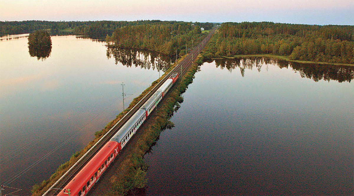 La ligne entre Berlin et Stockholm