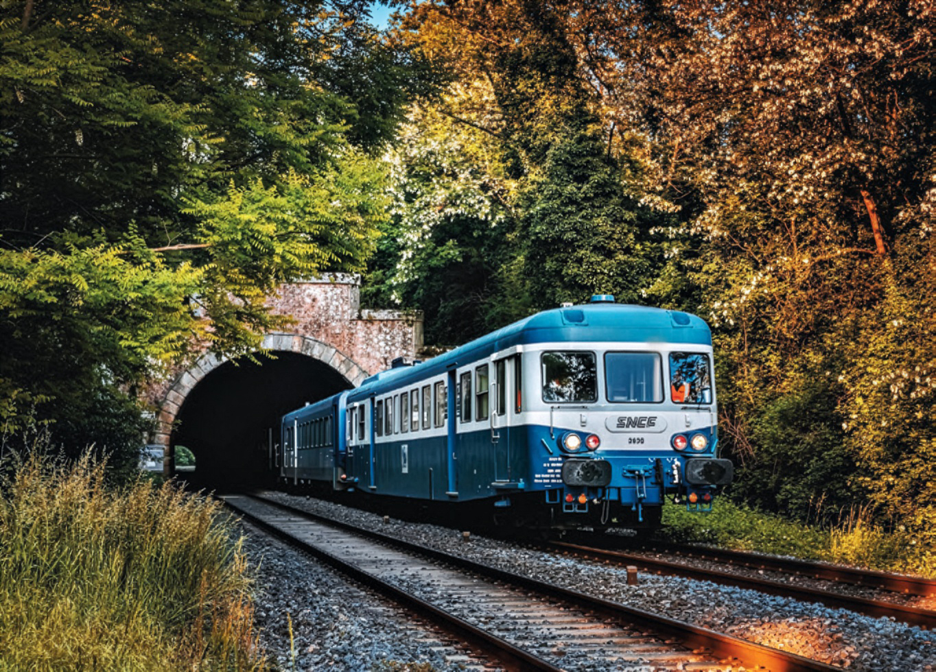 Patrimoine. Cet été, faites une virée en autorail des années 1950 1 L’un des autorails historiques du CFTSA.