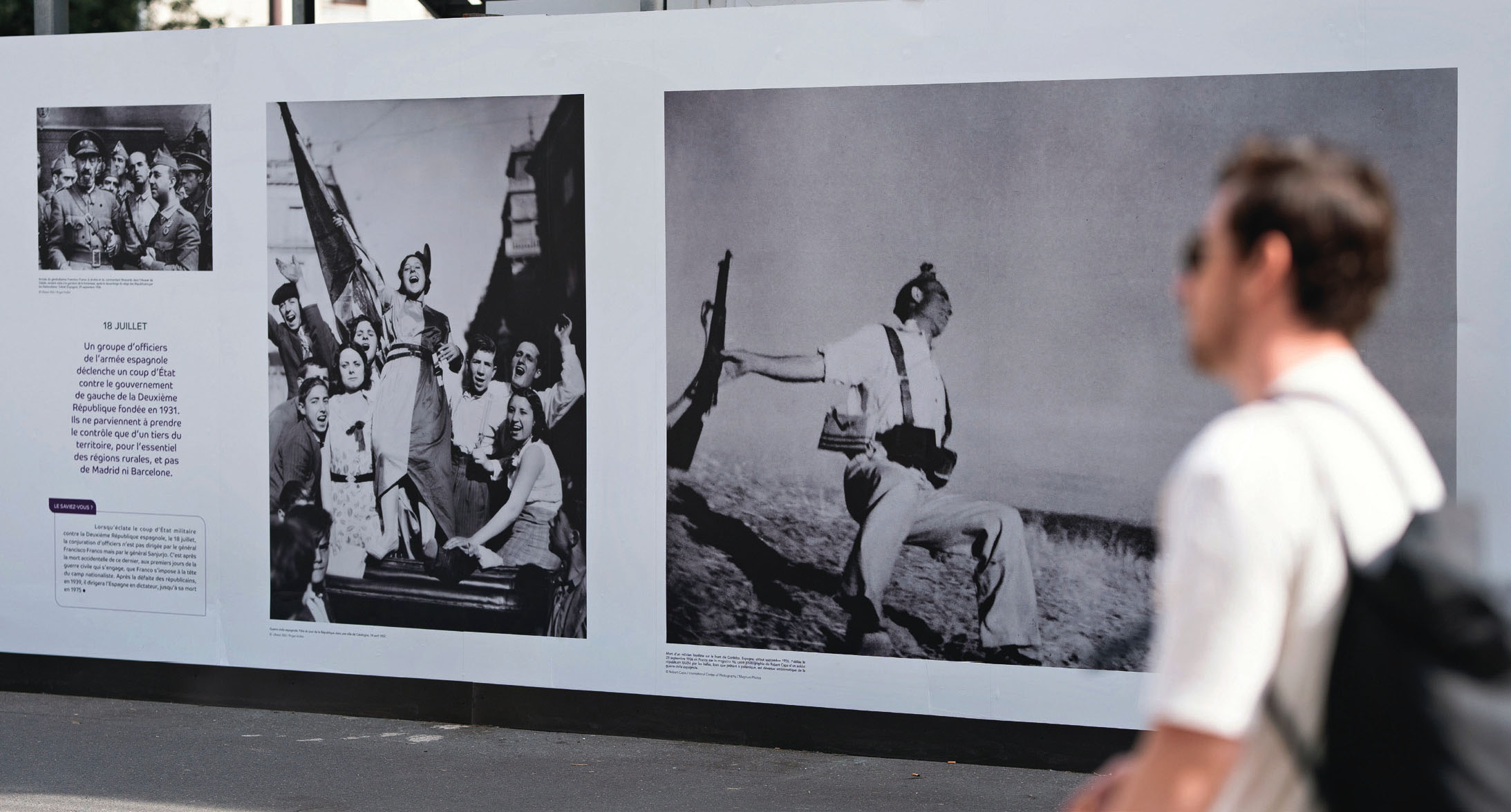 Paris. L'été 1936 en photos à la gare de Lyon 1 L'exposition se déploie sur l'esplanade devant les halls 1 et 2 de la gare de Lyon..