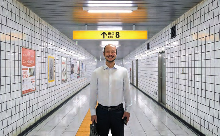 Canal +. Exit 8, piège sans fin dans une sortie du métro de Tokyo 1 Le défi du jour : trouver la sortie ! © Toho Company
