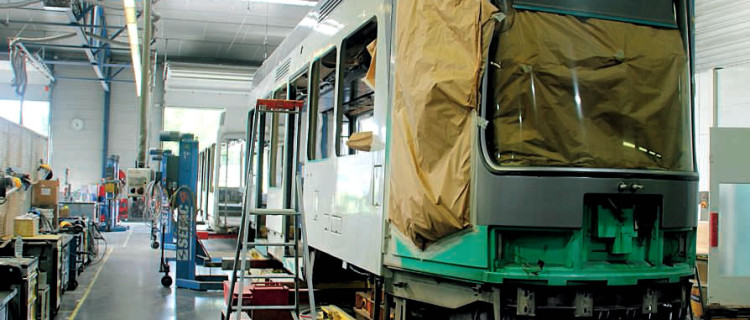 La Safra rénove la seconde tranche des tramways de Saint-Étienne 6 La Safra rénove la seconde tranche des tramways de Saint-Étienne