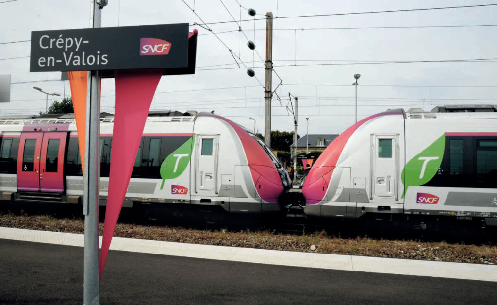 Le Francilien s’approprie la ligne K Rail Passion