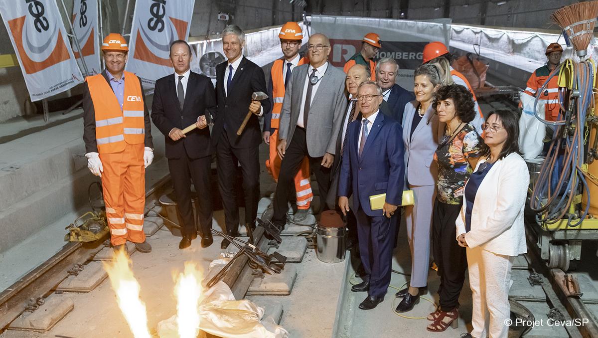 Léman Express : la soudure est faite 1 © Projet Ceva/SP