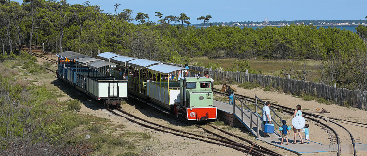Le petit train de l’île d’Oléron : un secondaire côté Océan 12 © Laurent Thomas