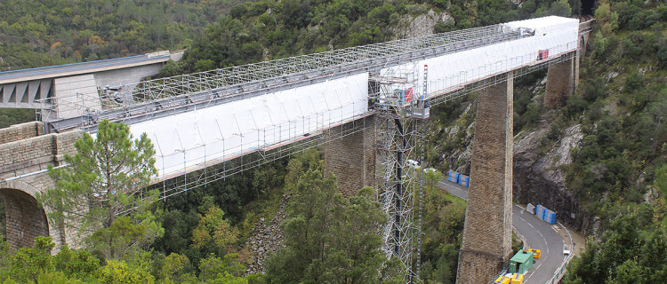 Le pont du Vecchio en cours de régénération 20 © M. d’Oriano