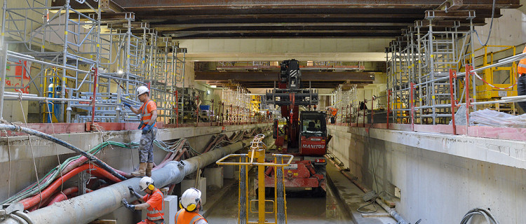 Deux ans de retard pour le prolongement de la ligne 12 à Mairie-d’Aubervilliers 18 © Ph.-E. Attal