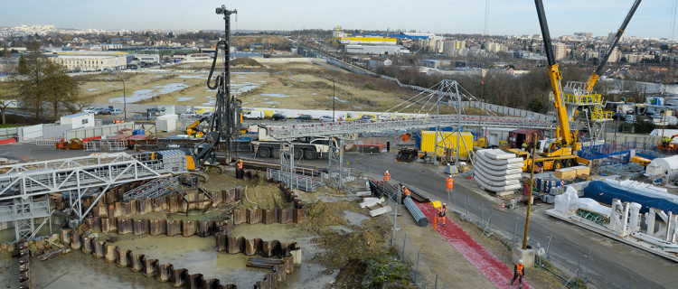 Lignes 15 et 16 : un tunnelier baptisé et les marchés des centres de maintenance attribués 10 © Ph.-E. Attal