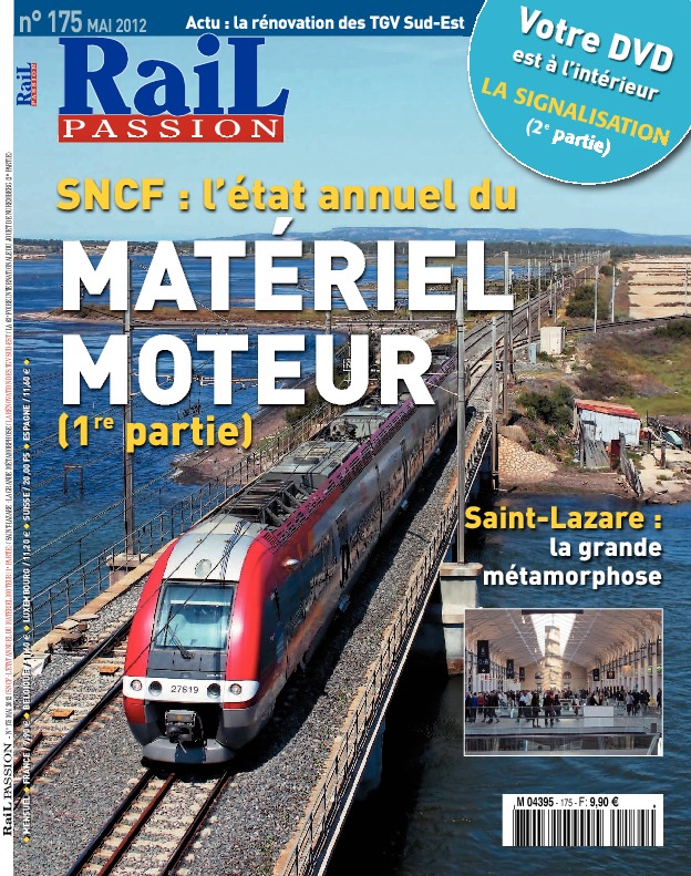 **/ Rail Passion n°183 Paris Strasbourg catenaire 50 ans MTUB & PCC Bruxelles 