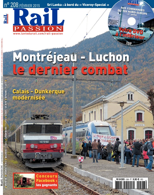 ** Revue Le Train n°351 depot autorails Trains de la France en Vacances 