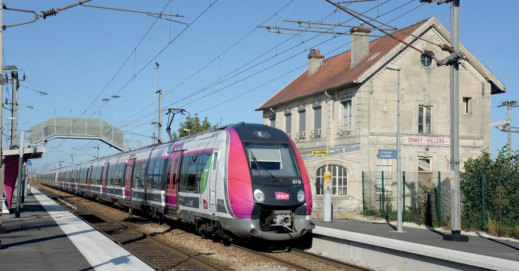 Train Paris Crepy En Valois Ligne K