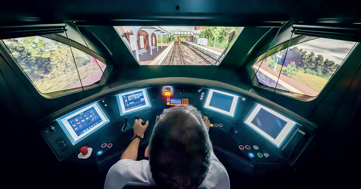 Un nouveau type de simulateur de conduite arrive sur le marché - Rail  Passion