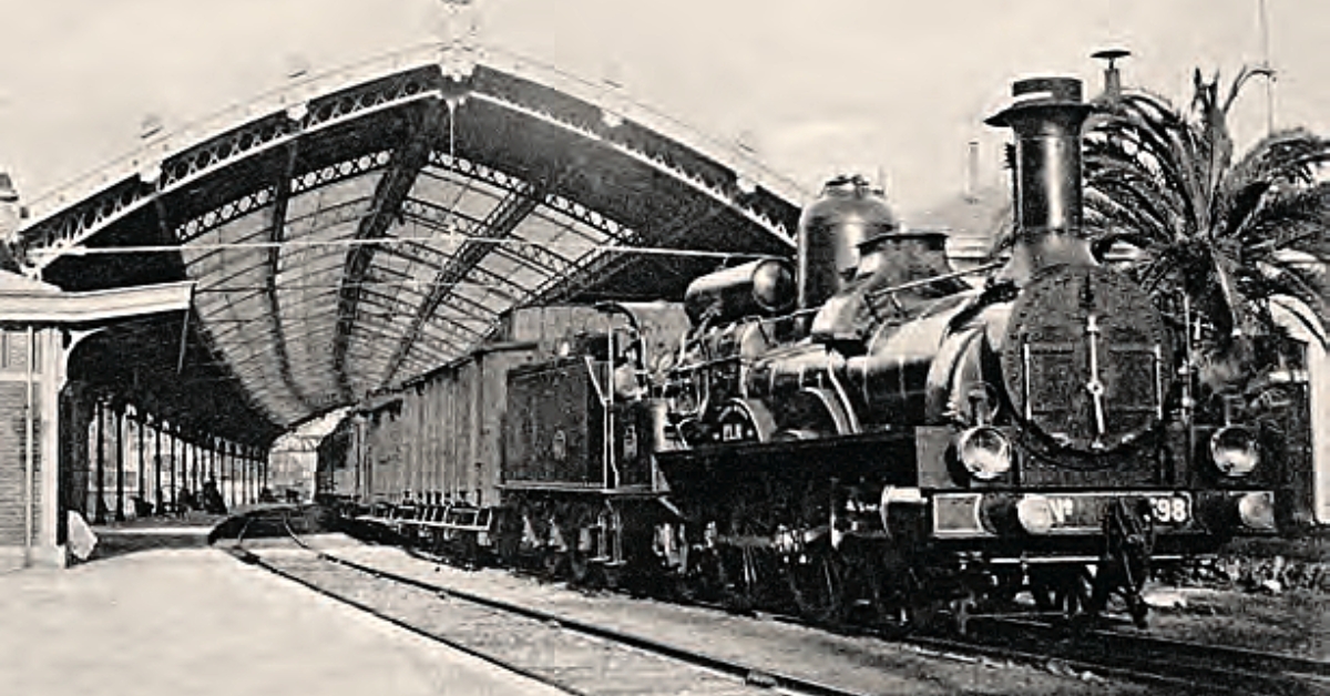 Une locomotive de 1967 en gare Lille Flandres ce samedi - La Voix