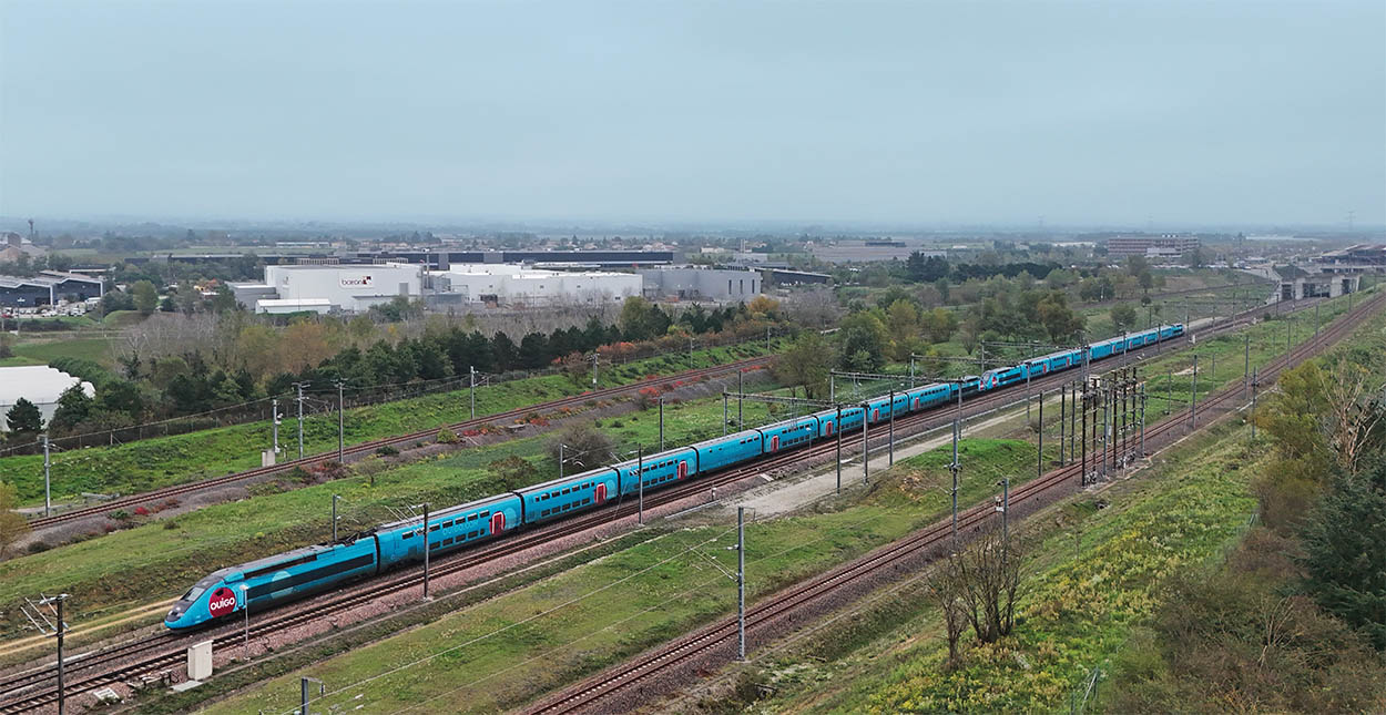 Le Ouigo 7867 Tourcoing - Montpellier