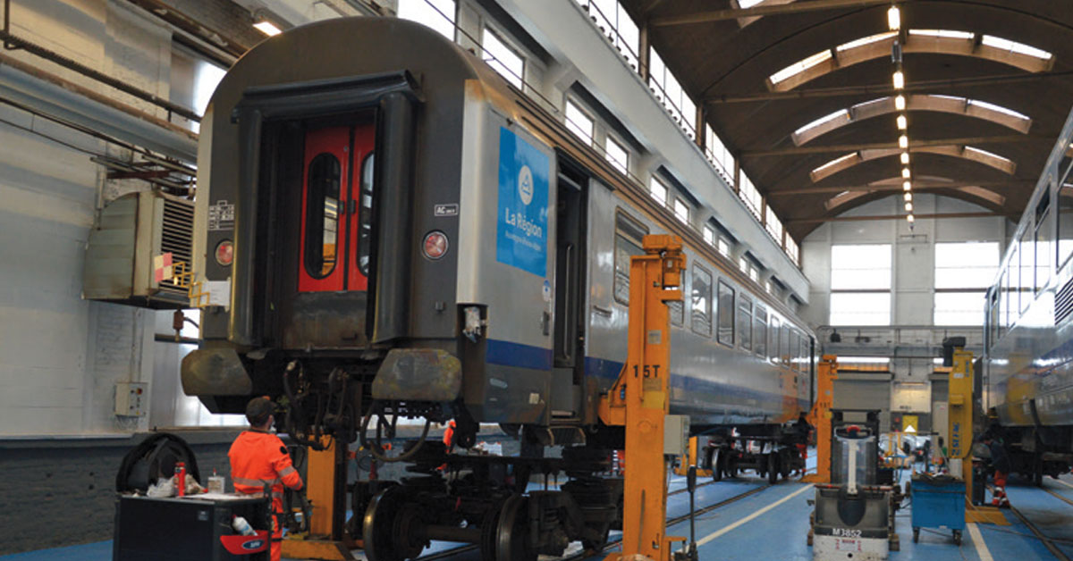 Le Technicentre Picardie Tergnier Re oit Son Premier AGC Rail Passion