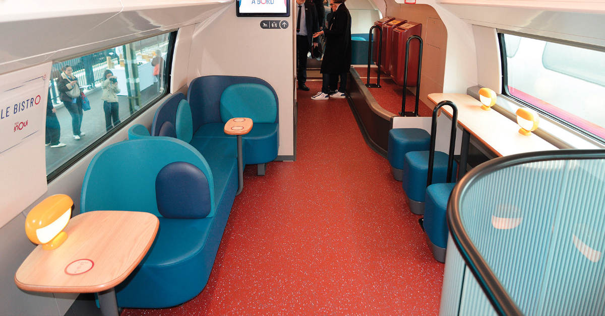 aménagements du TGV M