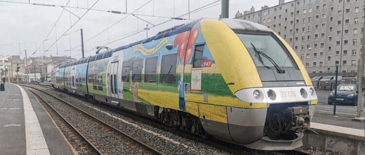 Les TER des lignes 1 et 4 du Grand Est