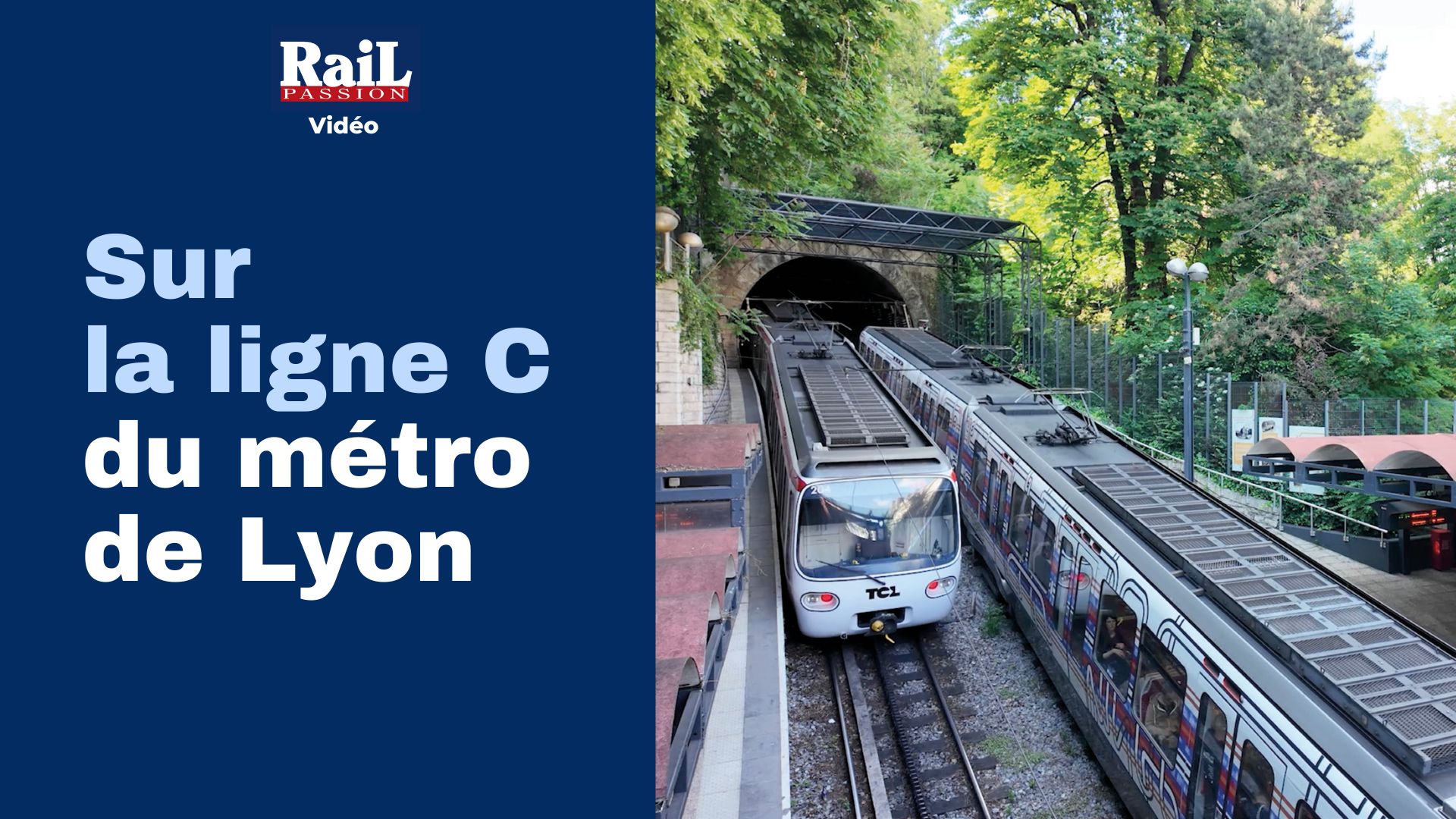 Vidéo Ligne C métro de lyon