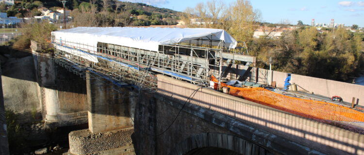 Trois ponts en travaux en Corse